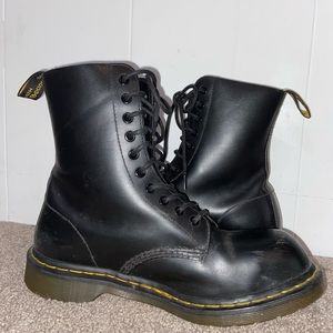 Black lace up Dr. Martens